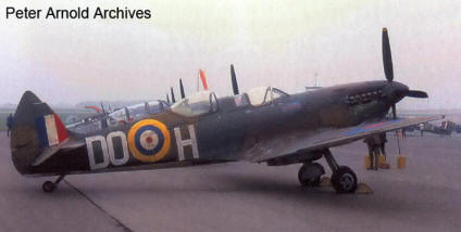 Spitfire TE308 Battle of Britian movie