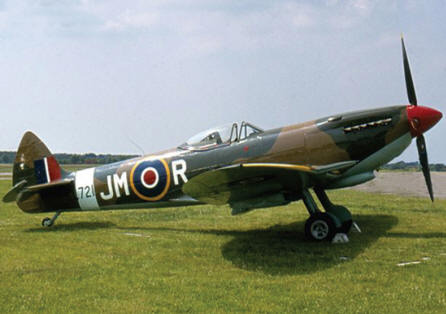 Spitfire SL721 Bill Ross